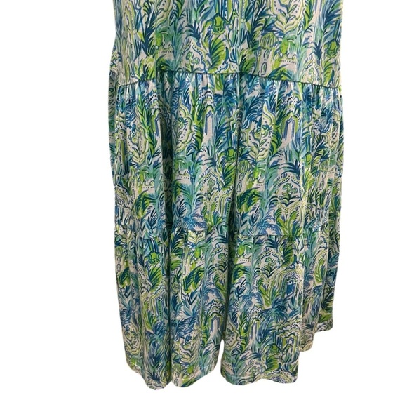 Lilly Pulitzer Women's Floral Sleeveless Above Knee, Mini Dress. Size Medium - Picture 4 of 9